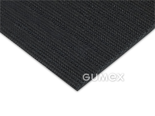 Klettverschluss VELCRO, Velour 3165, "HAKEN", Breite 100mm, PA, schwarz, 